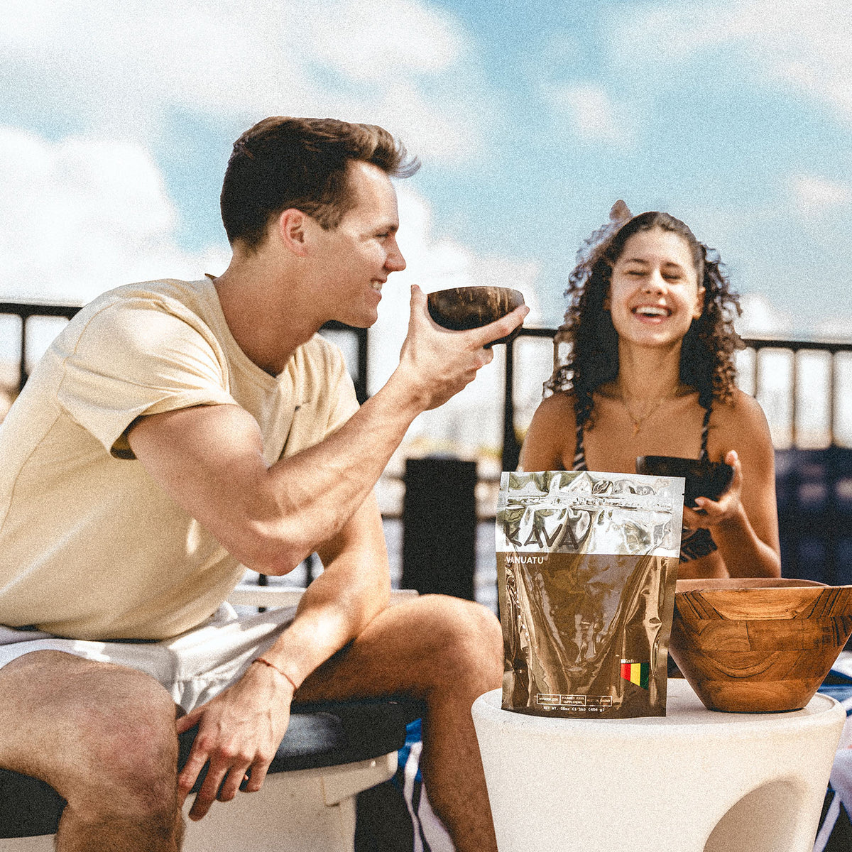 Wakacon Vanuatu Waka Kava Powder – Authentic, Noble Kava Root Powder from Vanuatu – Premium, High Quality, Responsibly Sourced, 16 Oz