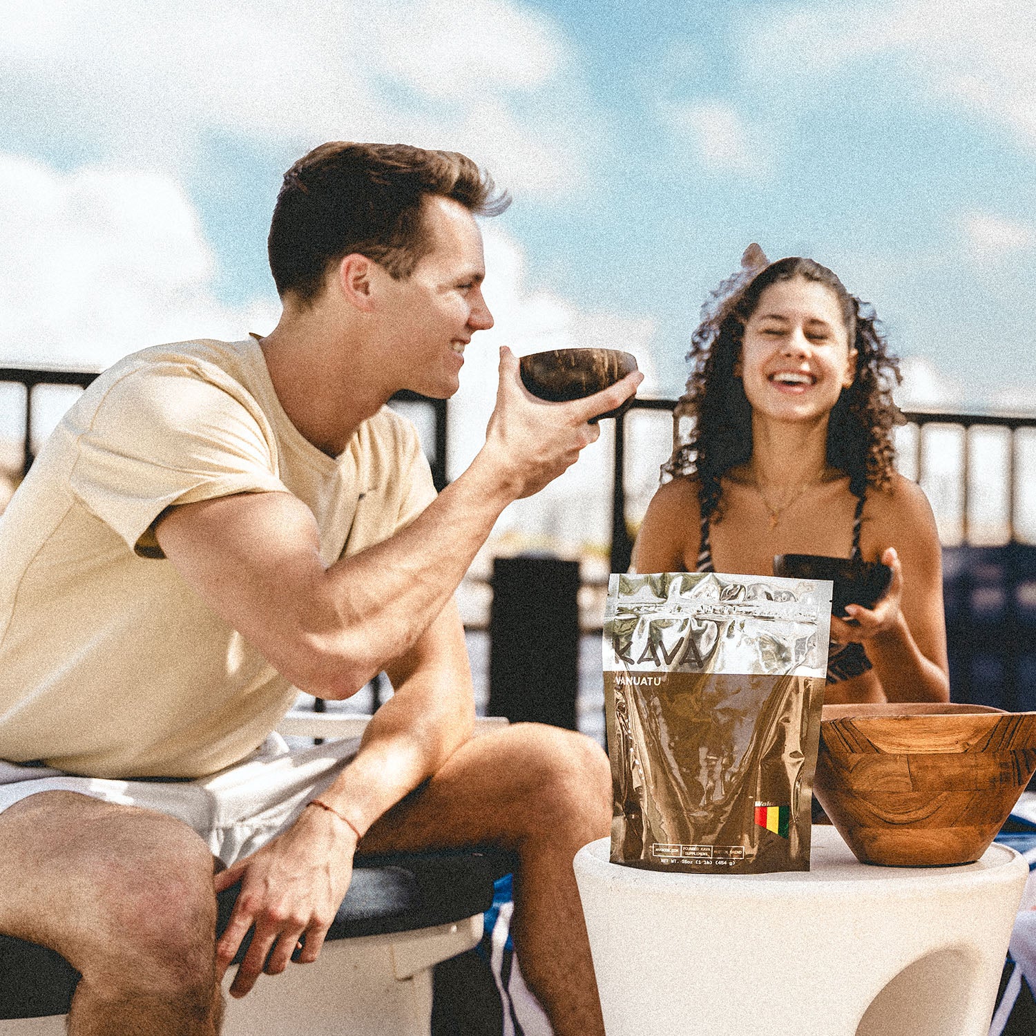 Wakacon Vanuatu Waka Kava Powder – Authentic, Noble Kava Root Powder from Vanuatu – Premium, High Quality, Responsibly Sourced, 16 Oz